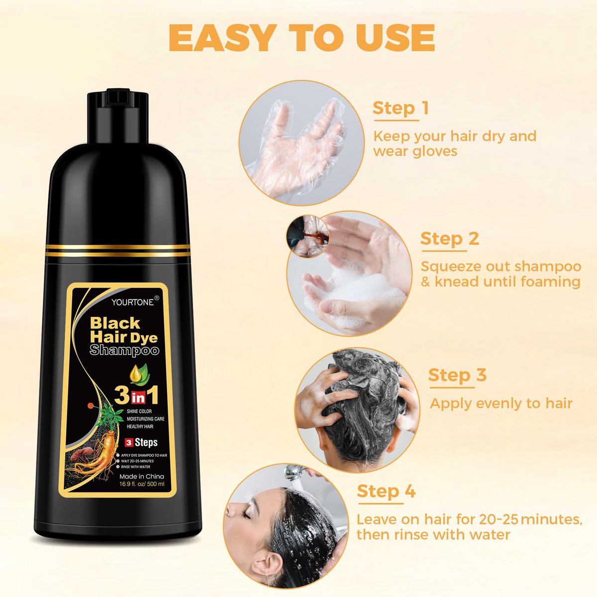 YOURTONE used in a bathroom mirror setting showing quick routine-friendly benefit