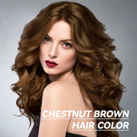 YOURTONE lifestyle image of man and woman with natural chestnut shine