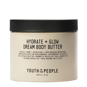 Youth To The People front jar view showing clean packaging and glow benefits