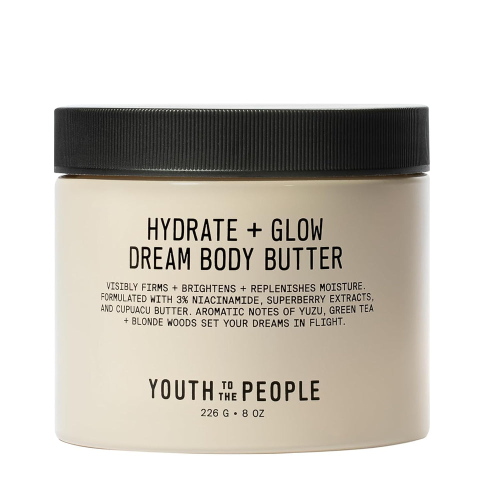 Youth To The People front jar view showing clean packaging and glow benefits