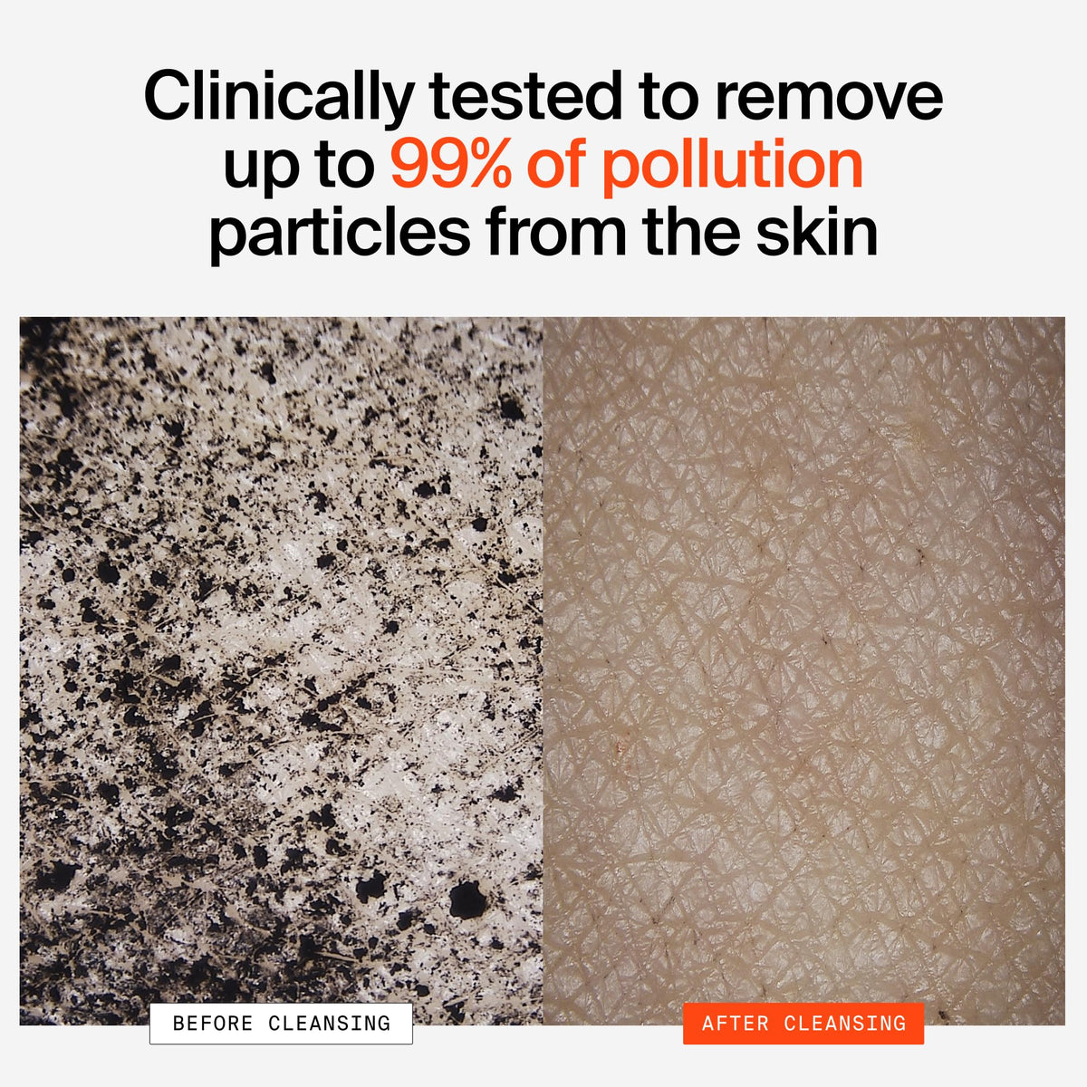 Youth To The People foamy lather detail illustrating gentle foam that cleanses pores