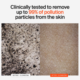 Youth To The People foamy lather detail illustrating gentle foam that cleanses pores