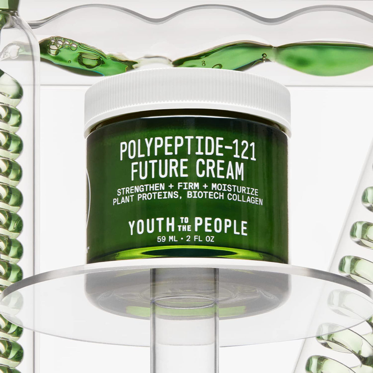 Youth To The People open jar close-up revealing creamy texture for deep moisture