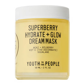 Youth To The People front packaging showing jar and brand benefit hydration