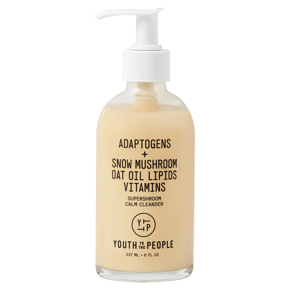 Youth To The People front bottle showing product and calming benefits