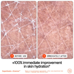 Youth To The People cleanser removing makeup on skin to show gentle effectiveness