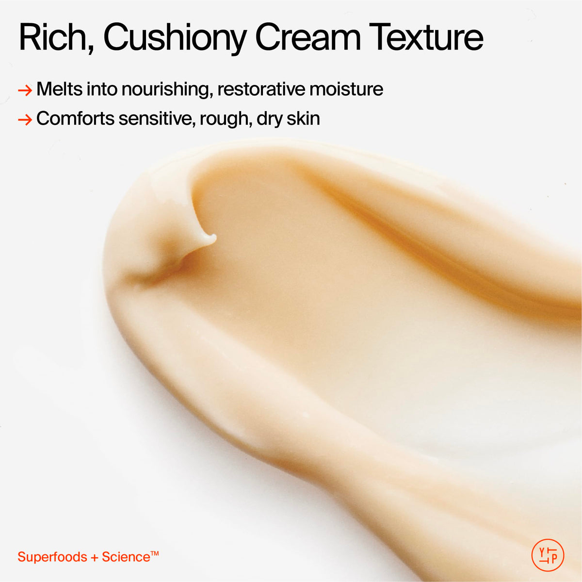 Youth To The People cream texture close-up showing rich hydration