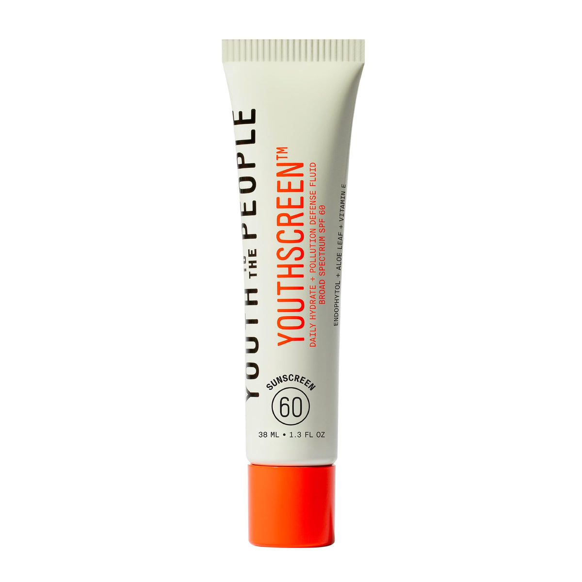 Youth To The People front packaging showing SPF 60 protection and branding benefit