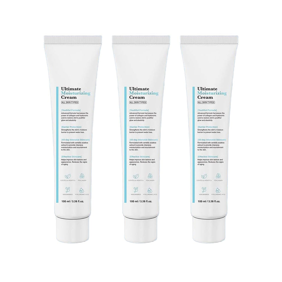 Youthful Formula Ultimate front packaging showing three jars and clear labeling for trust