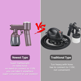 Yoyair size comparison with hand illustrating lightweight, travel-friendly dimensions
