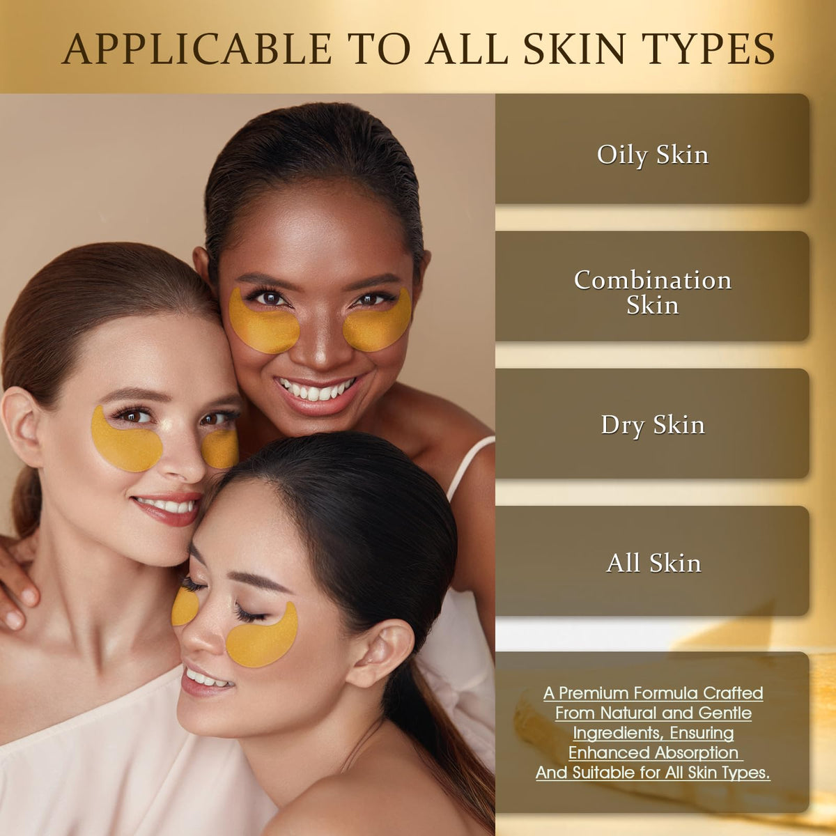 YOYORY ingredient label close-up showing collagen and hyaluronic acid benefits