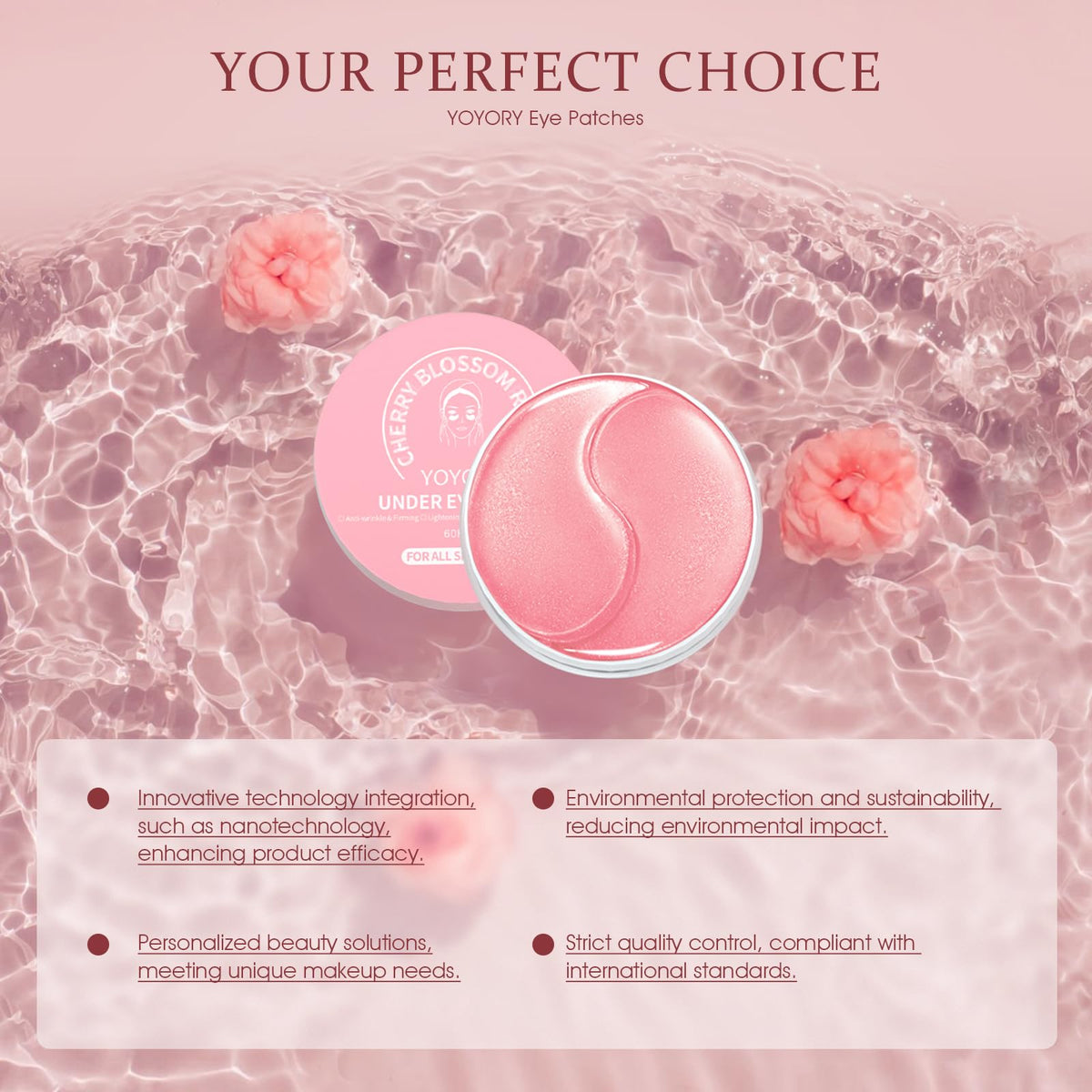 YOYORY label close-up highlighting collagen and hyaluronic acid