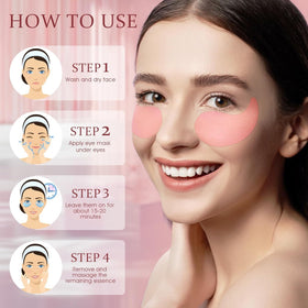 YOYORY close-up showing hydrogel patch texture and deep moisturizing effect