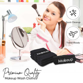 YRALY towel removing foundation and mascara, effective makeup lift