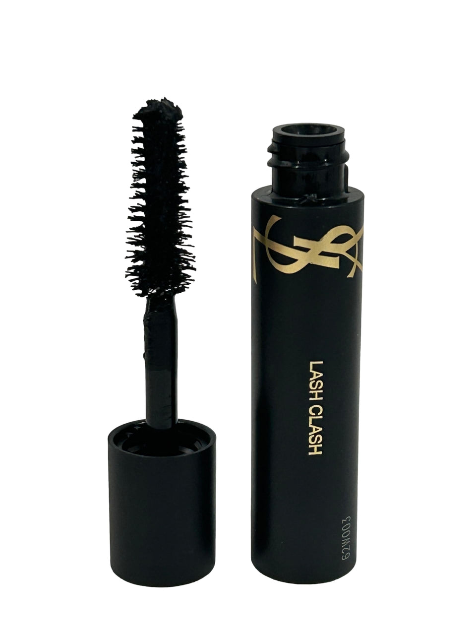 Yves Saint Laurent mini tube front packaging showing designer logo and compact benefit