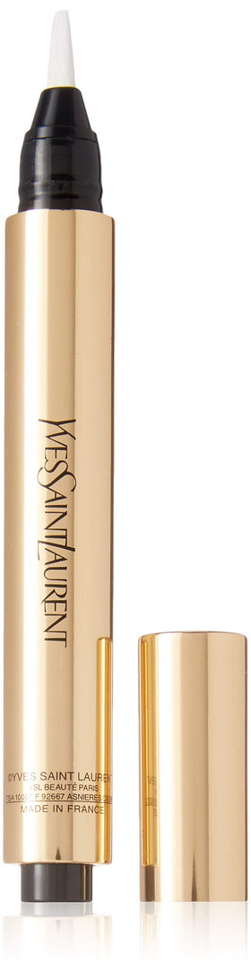 Yves Saint Laurent front packaging showing pen and logo, highlighting luxury finish