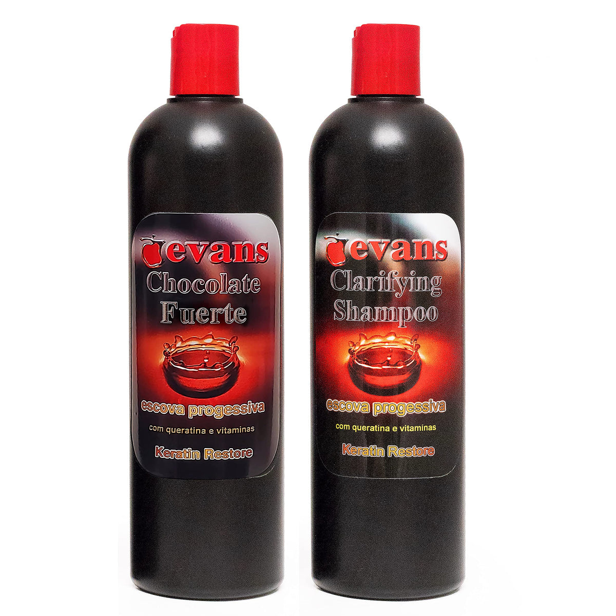 YSSER evans front pack showing bottles and improved smooth shine