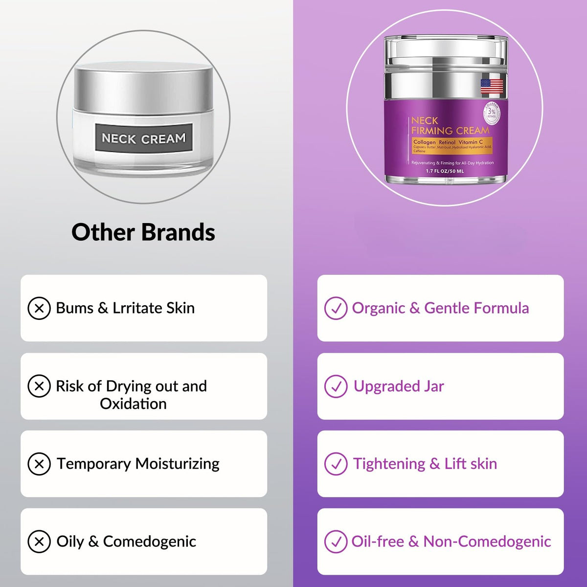 YTDB ingredient collage of Cupuacu butter hyaluronic acid and vitamin C boosting nourishment