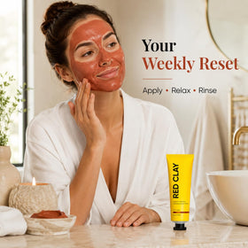 YUJIAS jar on bathroom counter styled for at-home spa routine benefit