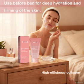 YULI in night routine setting illustrating overnight hydration convenience