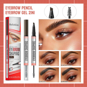 Yulinlon in-use on eyebrows showing realistic fill and defined arches benefit