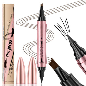 Yulinlon dual-ended pen front view shows compact portability and convenience