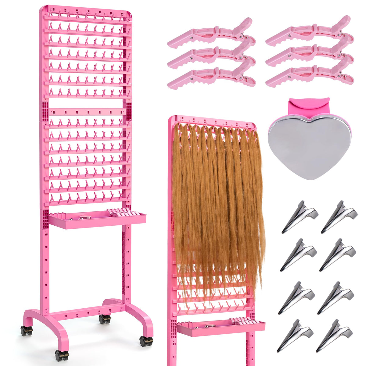 Yumkfoi full front rack showing organization and quick access