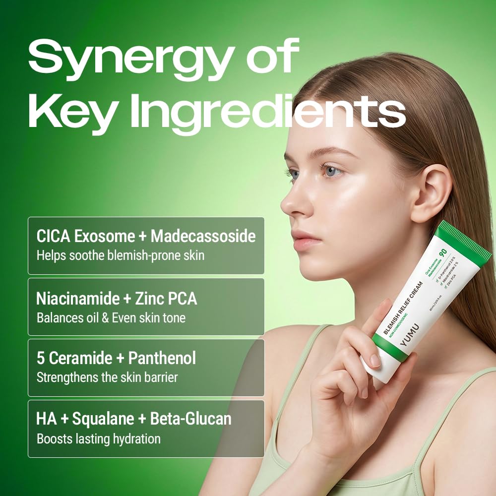 YUMU ingredient label close-up highlighting key actives for transparency and trust