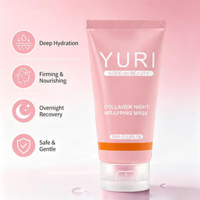 Generic YURI open jar texture highlighting lightweight cream