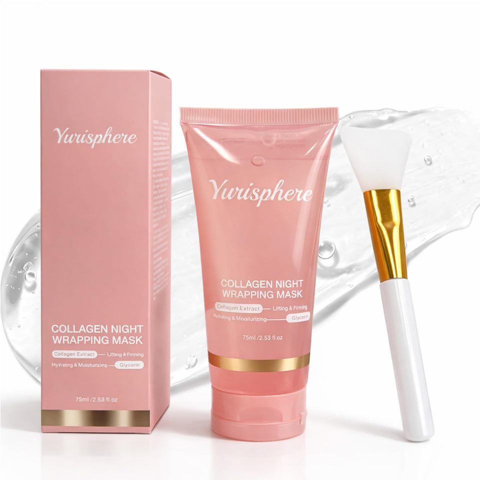 Yurisphere front packaging showing product and benefit for hydrated skin