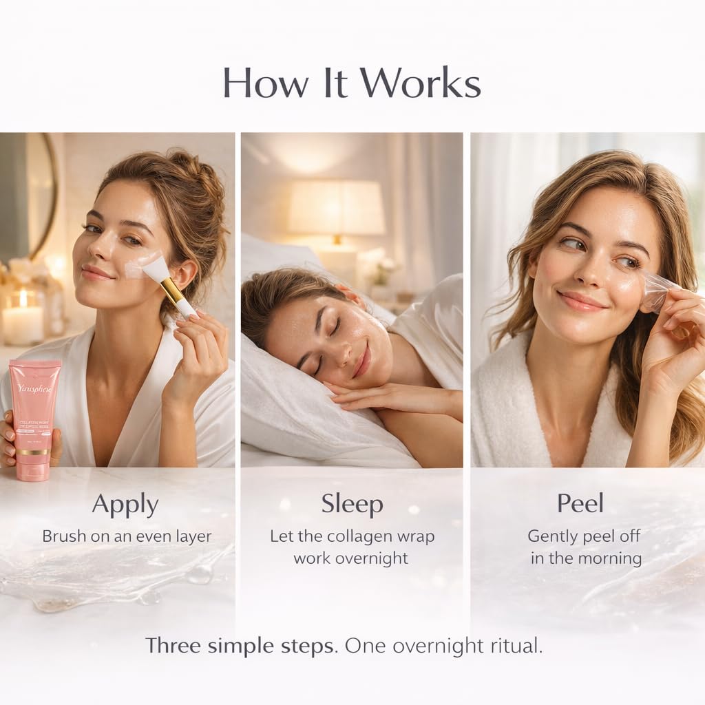 Yurisphere ingredient label detail emphasizing hydrolyzed collagen and gentle formulation