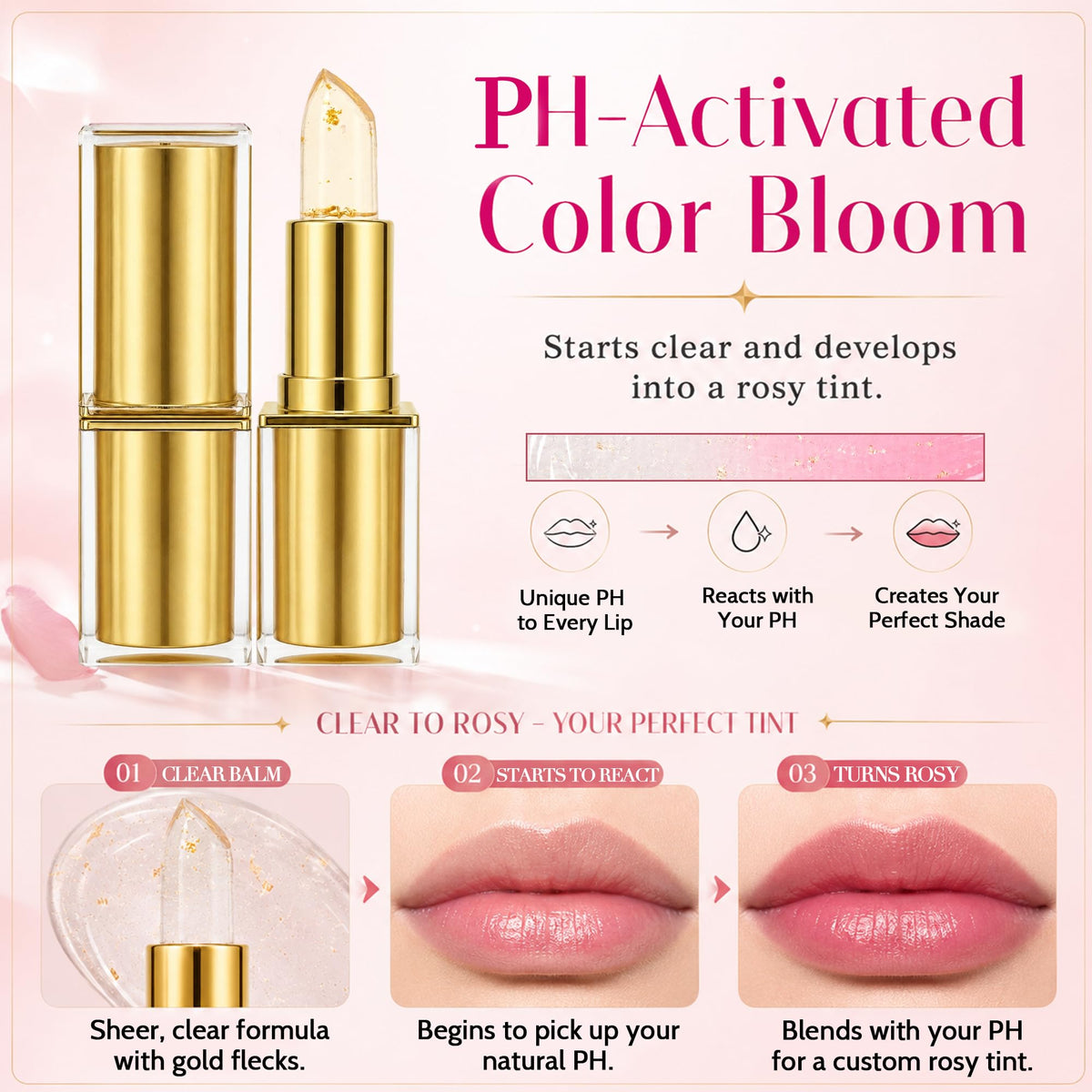 Yurisphere open stick texture highlighting smooth balm for hydration