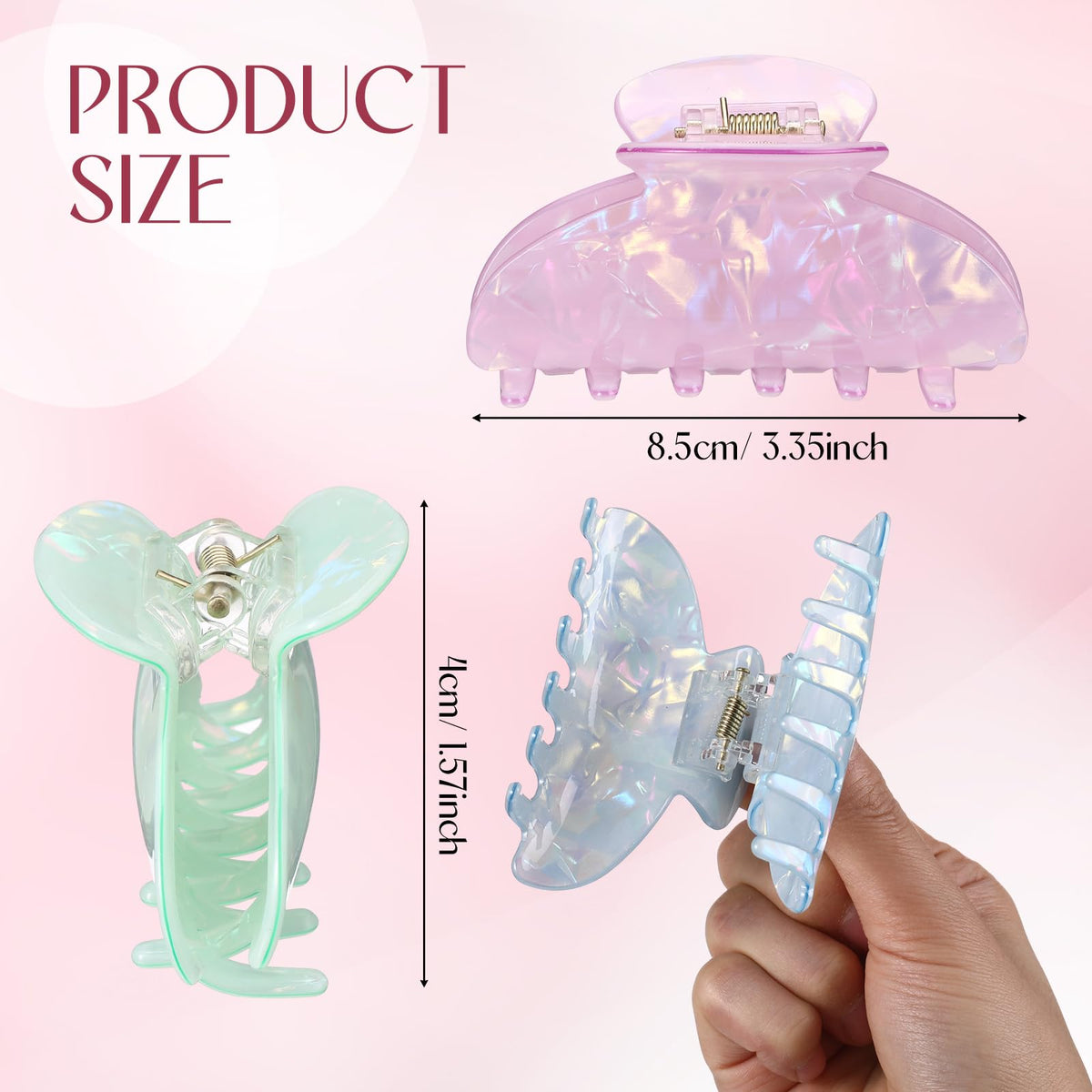 Yuxung close-up of acrylic teeth texture highlighting smooth finish and gentle hold