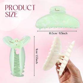 Yuxung close-up of acrylic texture and molded teeth, offering secure non-slip hold
