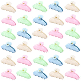 Yuxung front packaging showing 32 colorful clips and immediate styling options