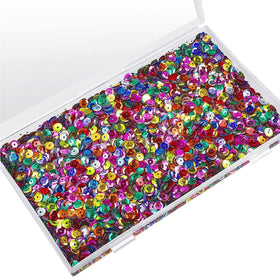 Yuxung front pack with storage box showing full sequin supply and neat organization