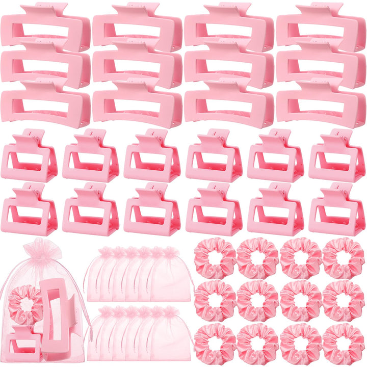 Yuxung front packaging showing complete 48-piece pink set for gifting