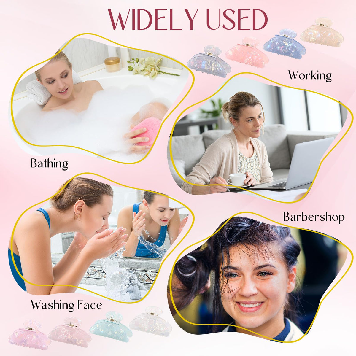 Yuxung clips on vanity in lifestyle scene illustrating ready-to-wear convenience