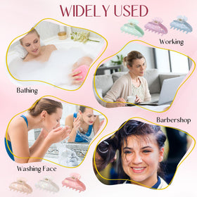 Yuxung clips arranged on a vanity to show stylish, everyday accessory appeal