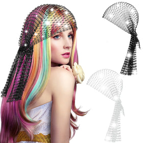 Yuxung styled at a festival demonstrating glittery impact and styling potential