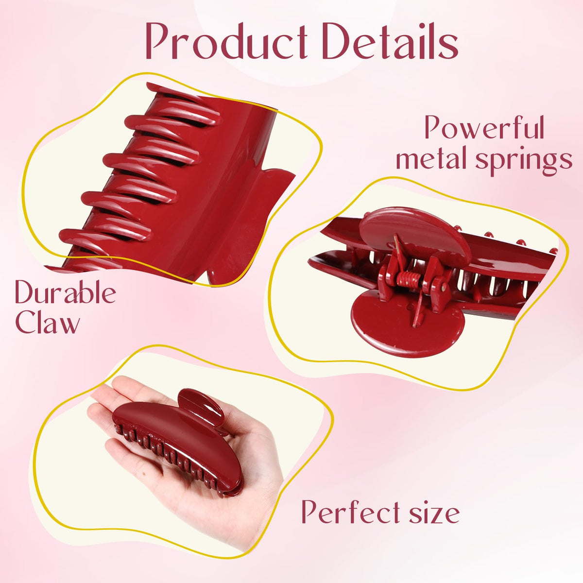 Yuxung spring and hinge detail showcasing color-protecting spring for lasting tension