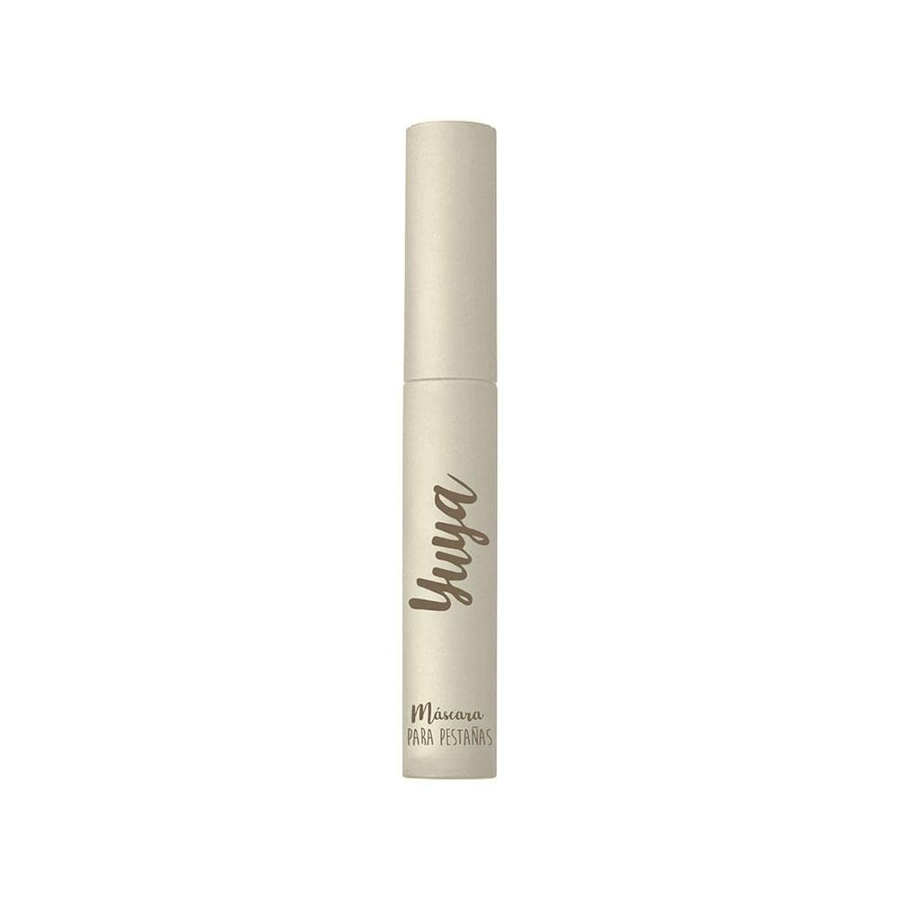 YuYa mascara texture swatch showing smooth oil-rich finish