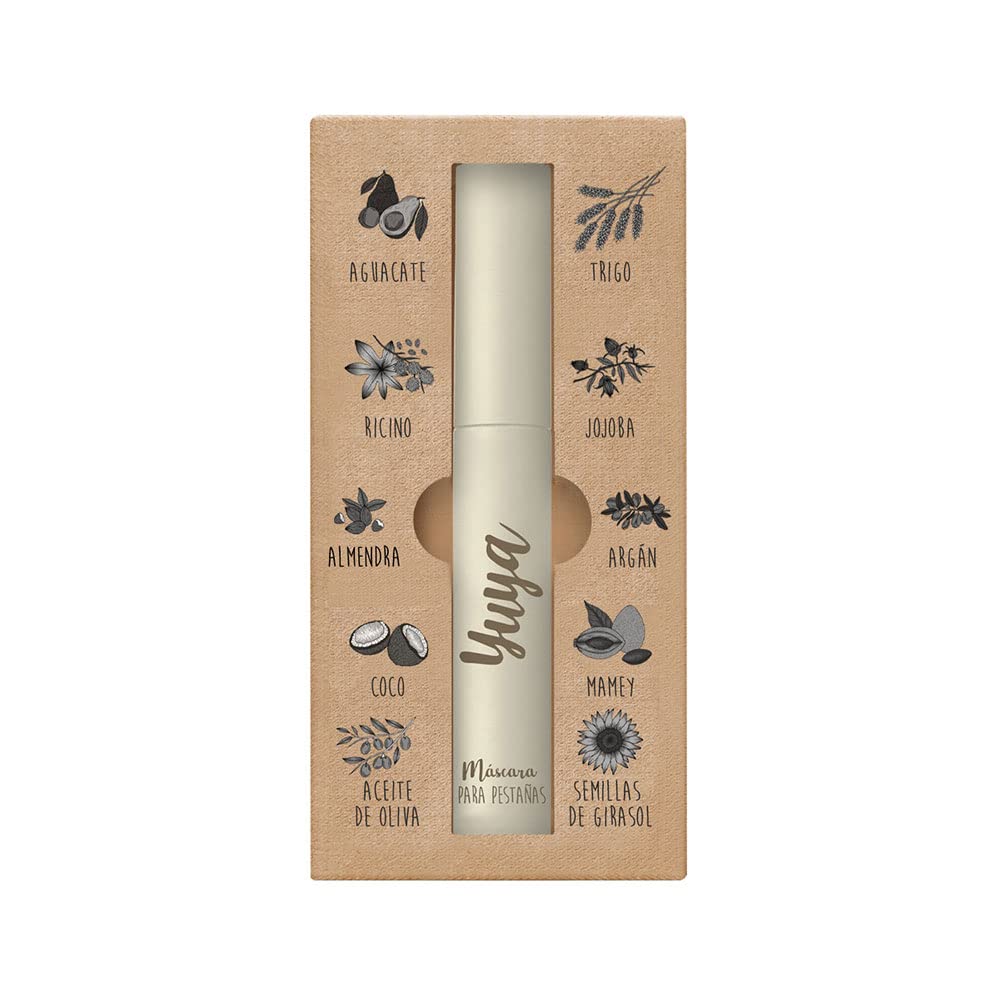 YuYa slim mascara wand close-up demonstrating precise control