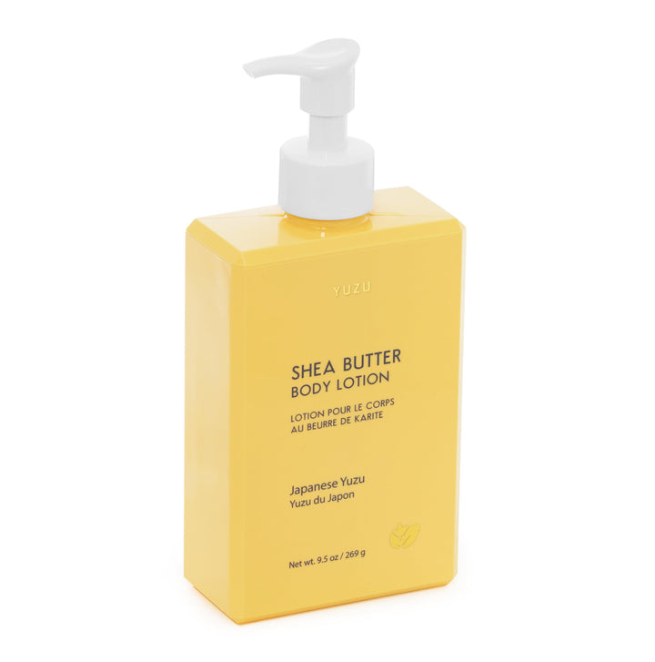 YUZU front packaging showing 9.5 fl oz bottle and citrus branding for quick identification and appeal