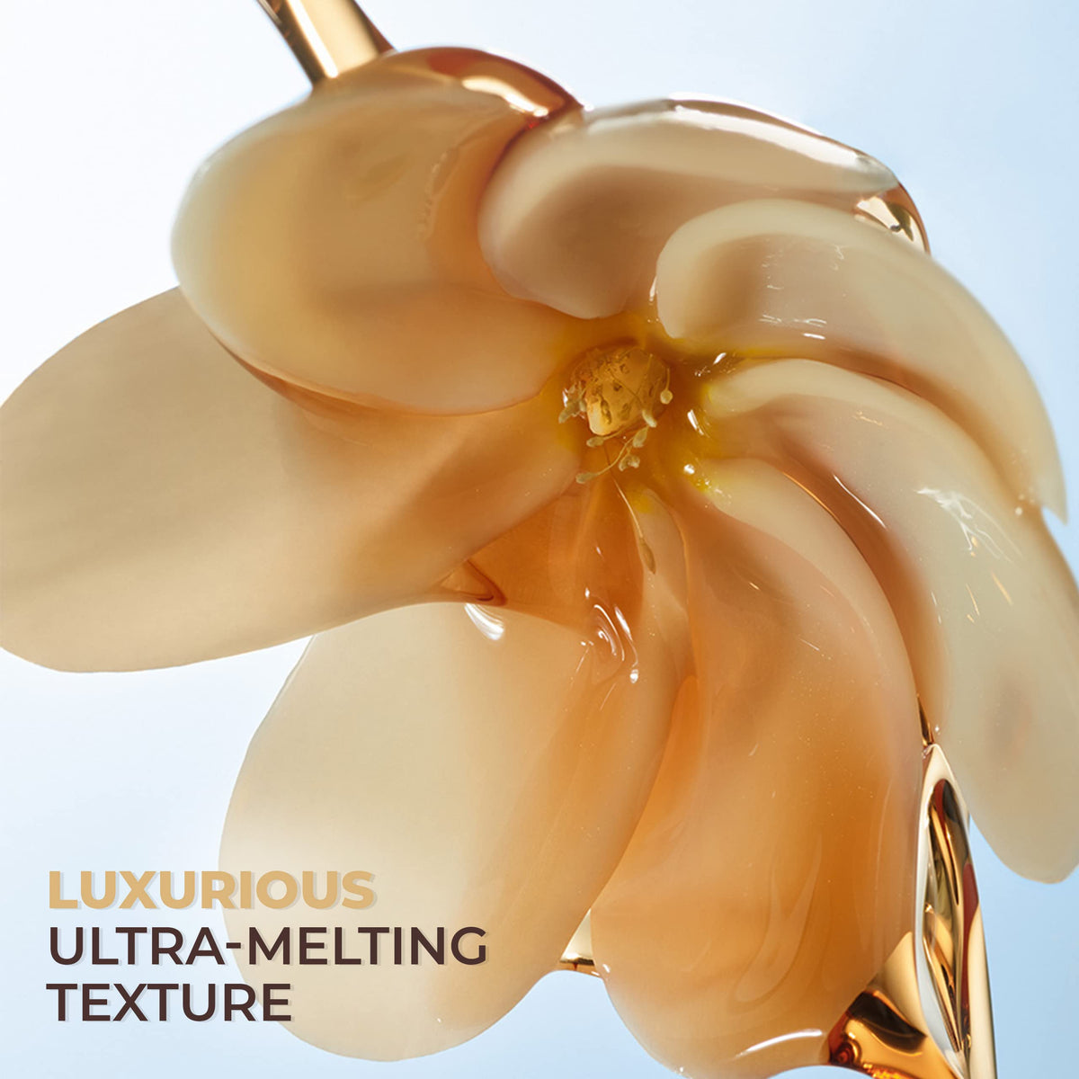 Yves Rocher smoothing oil into hair ends to improve shine and reduce frizz