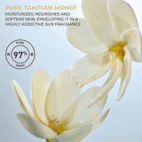Yves Rocher oil texture close-up demonstrating smooth spreadability and hydration