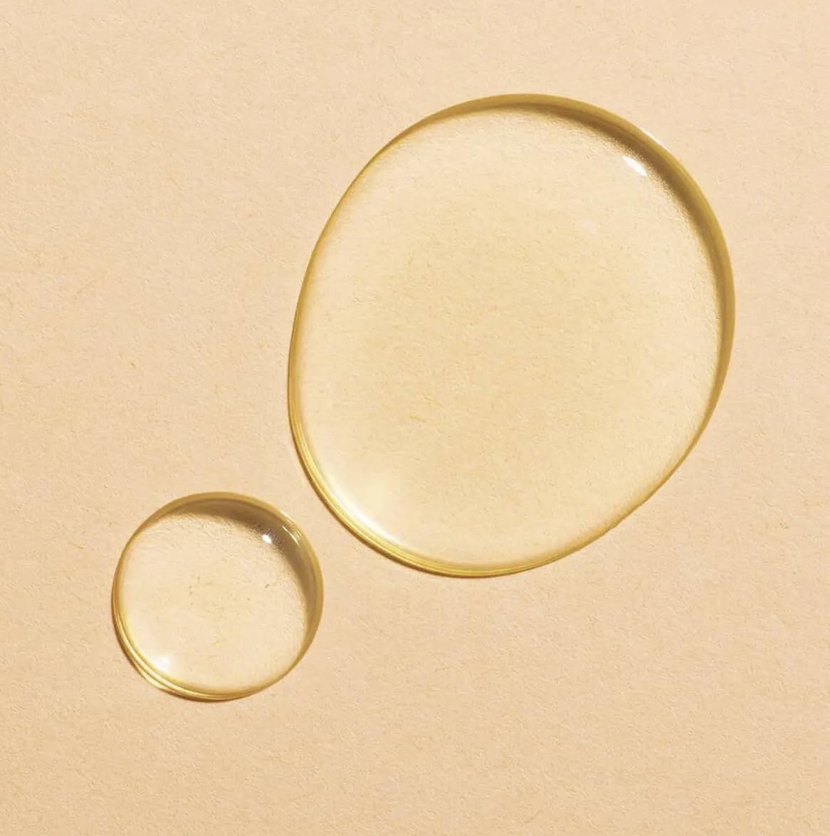Yves Rocher oil droplet texture demonstrating quick absorption benefit