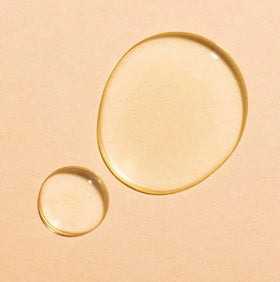 Yves Rocher oil droplet texture demonstrating quick absorption benefit