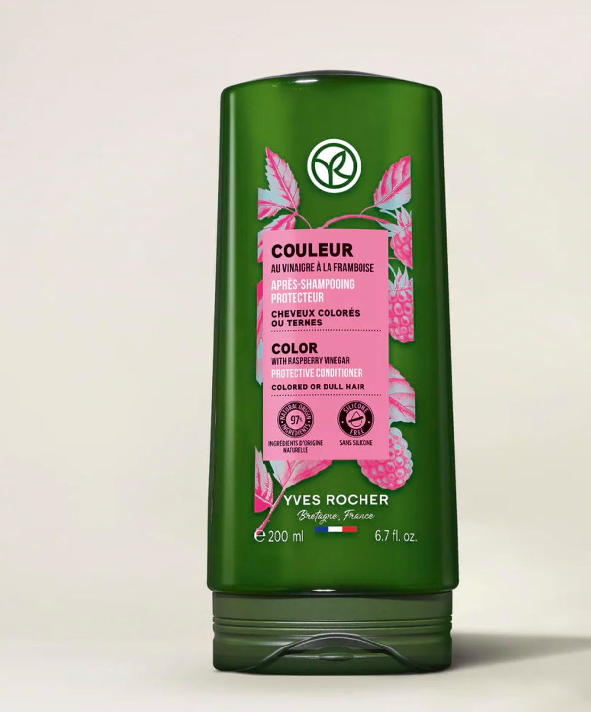 Yves Rocher set placed on bathroom shelf showing daily routine convenience