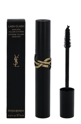 Yves Saint Laurent front packaging showing sleek tube and Noir shade for bold lashes
